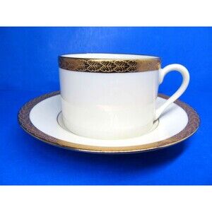 Fitz And Floyd Roanoke American Settings Collection  Cup And Saucer
